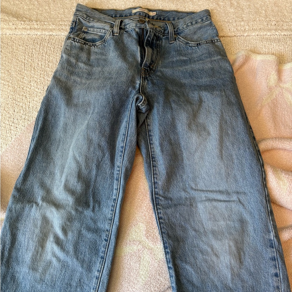 Woman’s Levi’s jeans